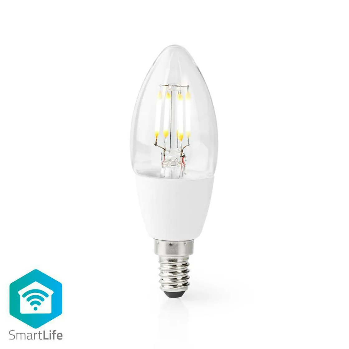 Nedis Innenraumbeleuchtung|Innenraumbeleuchtung-WIFILF10WTC37 SmartLife LED Filament Lampe
