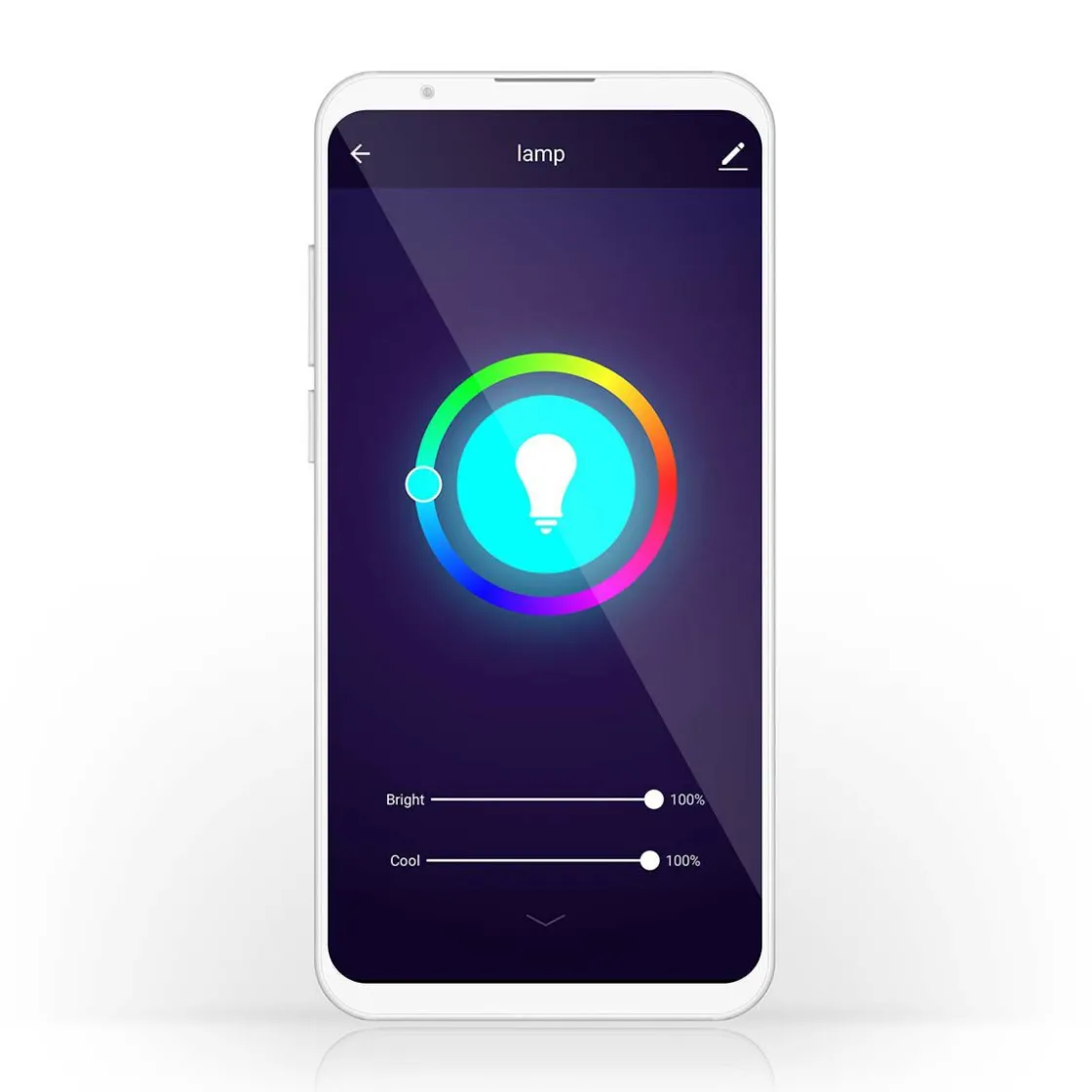 Nedis Innenraumbeleuchtung|Innenraumbeleuchtung-WIFILRC10E14 SmartLife Vollfärbige LED-Lampe