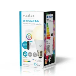 Nedis Innenraumbeleuchtung|Innenraumbeleuchtung^WIFILRC10E27 SmartLife Vollfärbige LED-Lampe