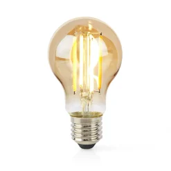 Nedis Innenraumbeleuchtung|Innenraumbeleuchtung-WIFILRF10A60 SmartLife LED Filament Lampe