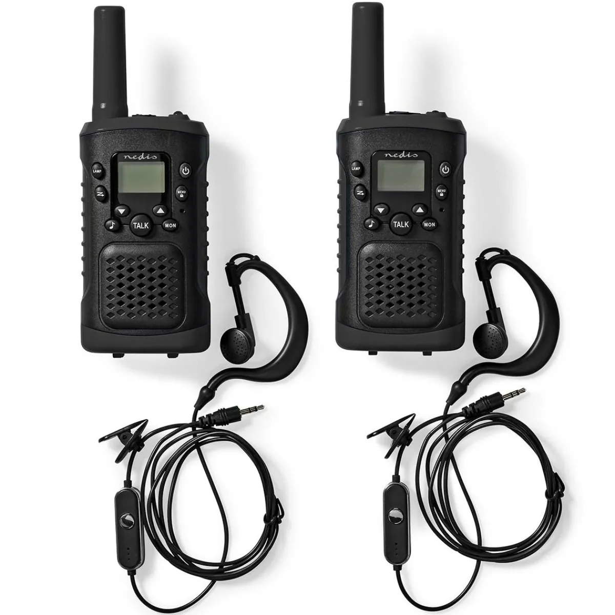 Nedis WLTK0610BK Walkie-Talkie-Set - Schwarz< Walkie-Talkie Sets