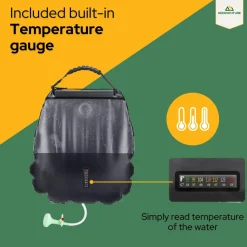 Needventure Camping Duschen|Camping Duschen^® 20 Liter Campingdusche - Schwarz