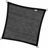Nesling Sonnensegel|Sonnensegel^Coolfit 5,0 x 5,0 m schwarzes Sonnenschutztuch