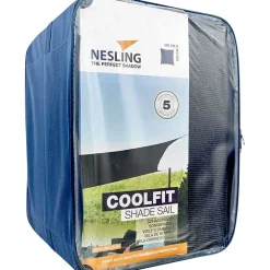 Platinum Sonnensegel|Sonnensegel-Nesling Coolfit quadratisch olivgrün 500cm Schattentuch