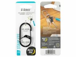 Nite Ize Reiseutensilien-G-Series Karabijnhaak #3