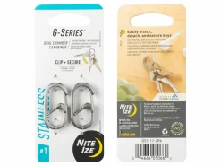 Nite Ize Reiseutensilien-G-Series Karabijnhaak 2-Pack #1