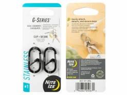 Nite Ize G-Series Karabijnhaak 2-Pack #1< Reiseutensilien