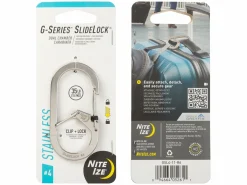Nite Ize G-Series Karabijnhaak Slidelock #4< Reiseutensilien