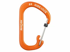 Nite Ize Karabijnhaak Slidelock Aluminium #4< Reiseutensilien
