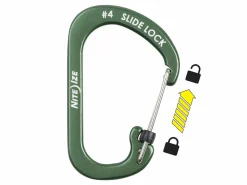 Nite Ize Reiseutensilien^Karabijnhaak Slidelock Aluminium #4