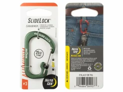 Nite Ize Reiseutensilien^Karabijnhaak Slidelock Aluminium #3
