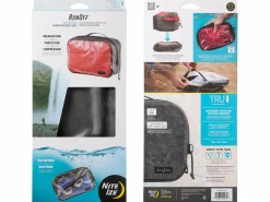 Nite Ize Packing Cubes^RunOff Wasserdichter Reisewürfel Anthrazit M