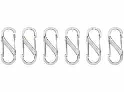 Nite Ize S-Biner Karabijnhaak 6-Pack Asorti #1< Reiseutensilien