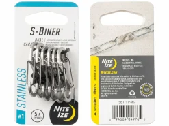 Nite Ize S-Biner Karabijnhaak 6-Pack Asorti #1< Reiseutensilien