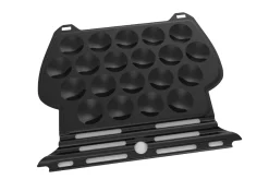 NomadiQ Grill Zubehör|Grill Zubehör-Holländisches Mini-Pfannkuchen-Backblech