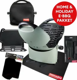 NomadiQ Campinggrills|Campinggrills-HOME & HOLIDAY Tragbares elektrisches Grillset