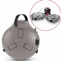 NomadiQ tragbarer Outdoor-Kocher - Urban Grey< Gaskocher