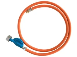 NomadiQ Gasdruckregler|Gasschläuche-Verlängerter Gasschlauch große Gasflasche 30 mbar