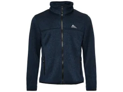 Nordberg Fleecejacken & Pullover^Fred Navy Melange Herren Fleecejacke