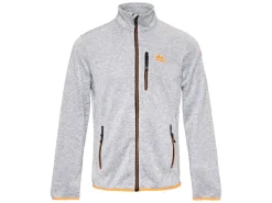 Nordberg Fleecejacken & Pullover^Jan Light Blue Melange Herren Fleecejacke