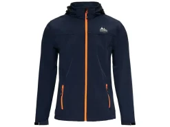 Nordberg Jacken^Mats Dark Navy Melange Herren Softshelljacke