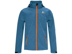 Nordberg Mats Petrol Melange Herren Softshelljacke< Jacken