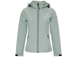 Nordberg Jacken-Rinda Herbal Green Melange Damen Softshelljacke