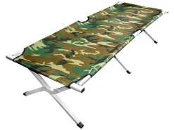 Markenlos NordFalk XL 190 x 64 cm Feldbett - Camo< Feldbetten|Liegestühle