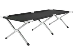 Markenlos Feldbetten^NordFalk XXL 200 x 71 cm Feldbett - Black