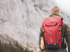 Markenlos Backpacks^Nordkamm Antares Alpine Rolltop 30 Liter Wanderrucksack - Red