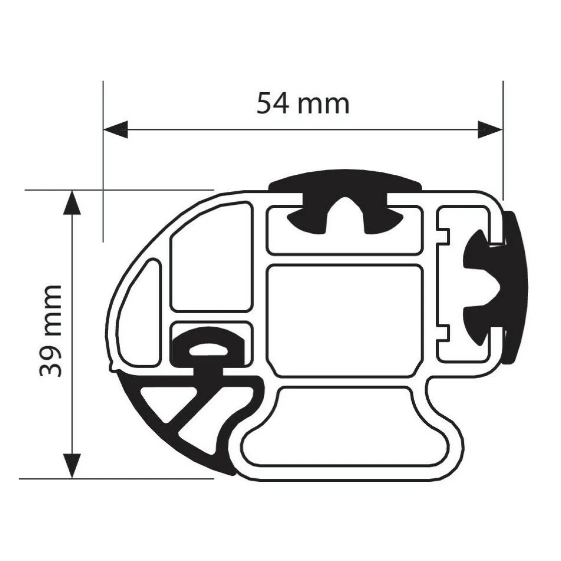 Nordrive Dachgepäckträger^2 Alu Dachträger - VW Multivan T6.1 2020 – heute