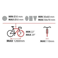 Nordrive Fahrradträger Anhängerkupplung^Wave 2 Fahrradträger