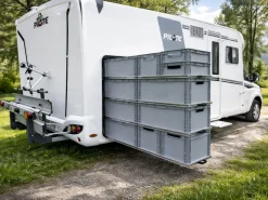 Markenlos Heckauszüge^Nova Racks Serie M 3 Ebenen Seitenauszug 40x120x132 cm