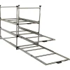 Markenlos Nova Racks Serie M 3 Ebenen Seitenauszug - 60x120x122 cm< Heckauszüge