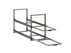 Markenlos Heckauszüge-Nova Racks Serie V 2 Ebenen Heckauszug - 40x120x55 cm