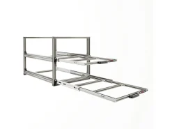 Markenlos Nova Racks Serie V 2 Ebenen Heckauszug - 40x90x55 cm< Heckauszüge
