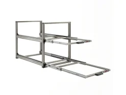 Markenlos Heckauszüge-Nova Racks Serie V 2 Ebenen Heckauszug - 40x90x65 cm