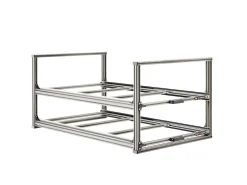 Markenlos Nova Racks Serie V 2 Ebenen Heckauszug - 60x120x55 cm< Heckauszüge
