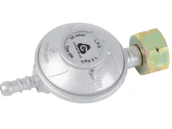 Obelink 50 mbar Druckregler mit Schlauchverbindung< Gasdruckregler