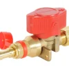 Obelink Gashähne|Gas Schnellkupplungen-8 mm Klemmverbindung x Schnellkupplung-Absperrhahn