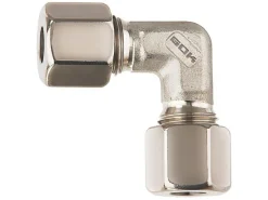 Obelink 10 mm Knie-Klemmkupplung< Gas Klemmringverschraubungen
