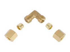 Obelink 8 mm Knie-Verschraubung< Gas Klemmringverschraubungen