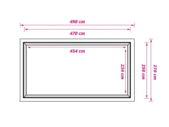 Obelink Bodenplane|Bodenplane-Air Bodenplane 270 x 490 cm