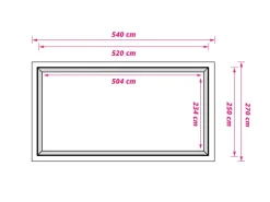 Obelink Bodenplane|Bodenplane-Air Bodenplane 270 x 540 cm