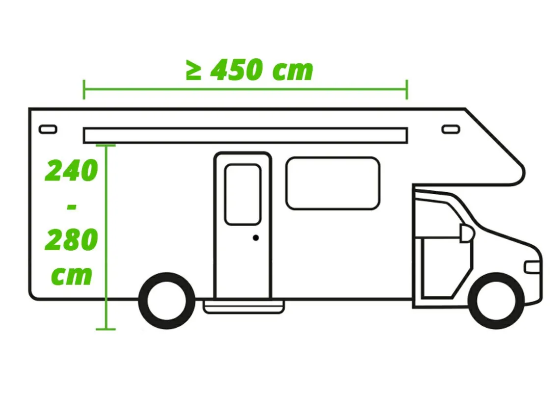 Obelink Luftvorzelte|Luftvorzelte Wohnmobil-Ambassador 380 Easy Air Connected Wohnmobil-/Wohnwagen-Vorzelt