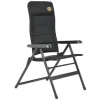 Obelink Campingstühle Mit Verstellbarer Rückenlehne|Klappstühle-Ambassador Klappstuhl - Black