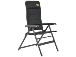 Obelink Campingstühle Mit Verstellbarer Rückenlehne|Klappstühle-Ambassador Klappstuhl - Black