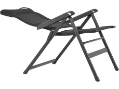 Obelink Campingstühle Mit Verstellbarer Rückenlehne|Klappstühle-Ambassador Klappstuhl - Black