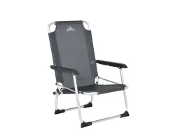 Obelink Strandstühle|Klappstühle-Cabana Beach Strandstuhl - Grey