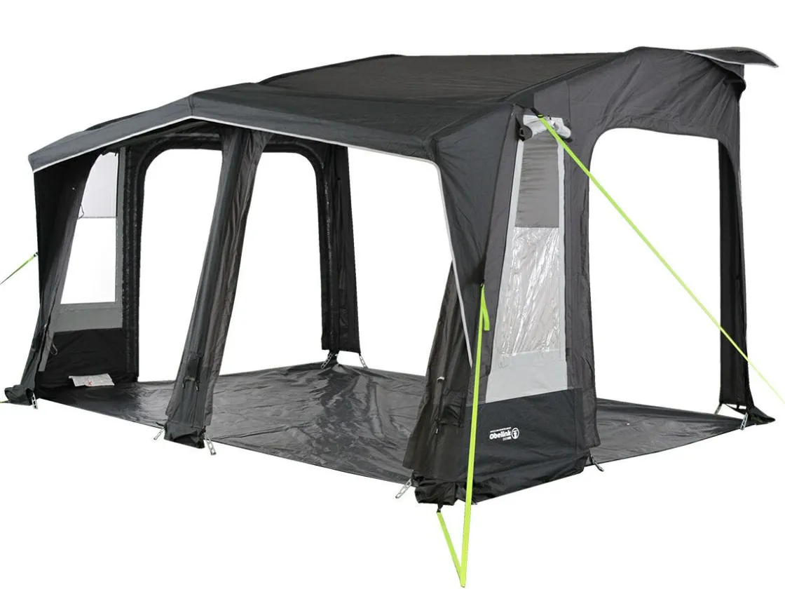 Obelink Luftvorzelte|Luftvorzelte Wohnmobil-Castello 390 Easy Air Connected (255 - 270 cm) Wohnwagen- und Wohnmobilvorzelt